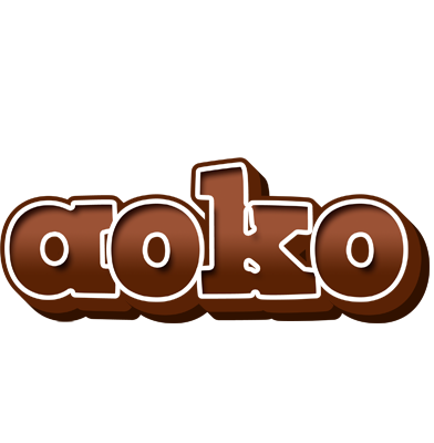 Aoko brownie logo