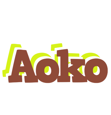 Aoko caffeebar logo