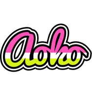 Aoko candies logo