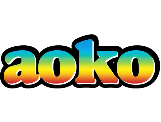 Aoko color logo