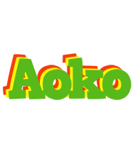 Aoko crocodile logo