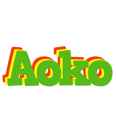 Aoko crocodile logo