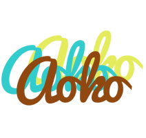 Aoko cupcake logo