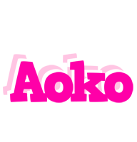 Aoko dancing logo