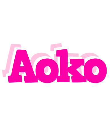 Aoko dancing logo