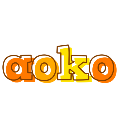 Aoko desert logo