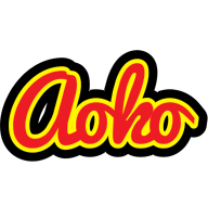 Aoko fireman logo