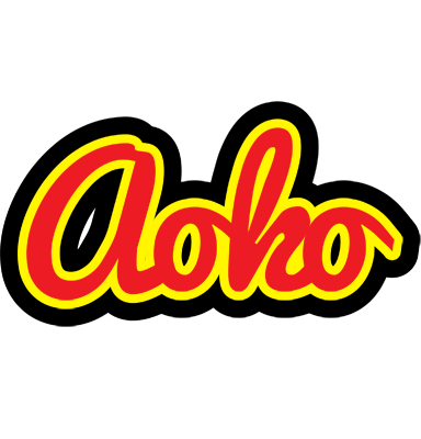 Aoko fireman logo
