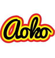 Aoko flaming logo