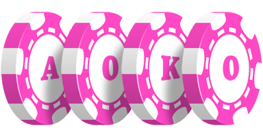 Aoko gambler logo