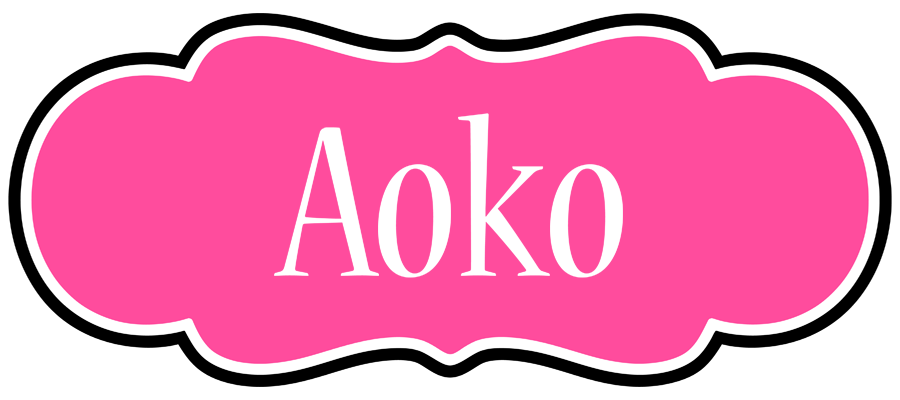 Aoko invitation logo