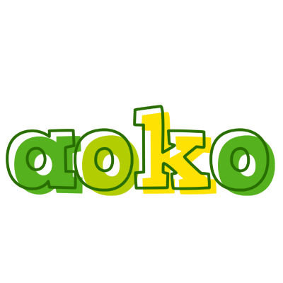 Aoko juice logo