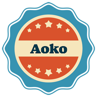 Aoko labels logo