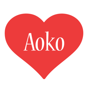 Aoko love logo