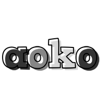 Aoko night logo