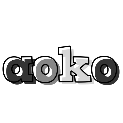 Aoko night logo