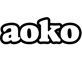 Aoko panda logo