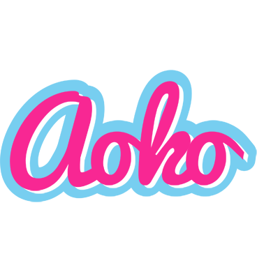Aoko popstar logo