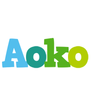 Aoko rainbows logo