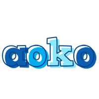 Aoko sailor logo