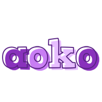 Aoko sensual logo