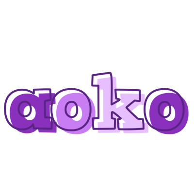 Aoko sensual logo