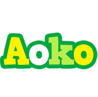 Aoko soccer logo