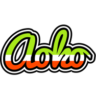 Aoko superfun logo