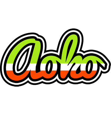 Aoko superfun logo