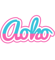 Aoko woman logo