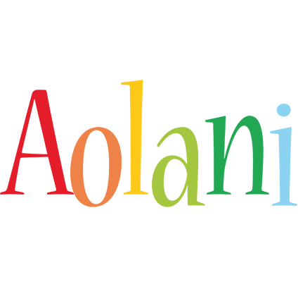 Aolani birthday logo