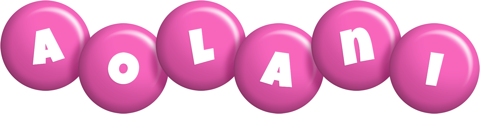 Aolani candy-pink logo