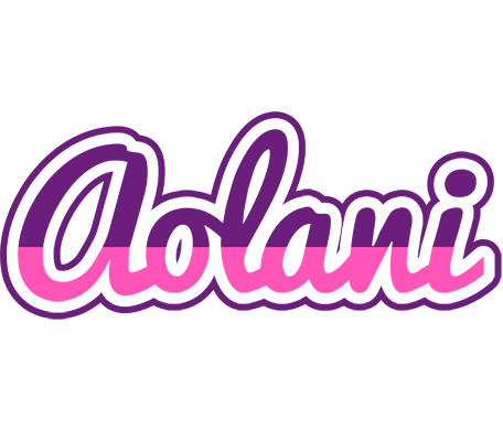 Aolani cheerful logo