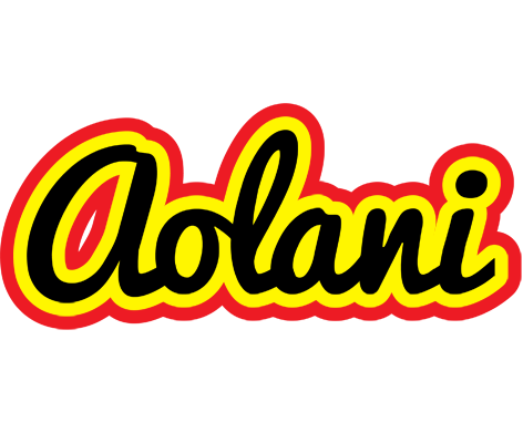 Aolani flaming logo