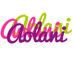 Aolani flowers logo