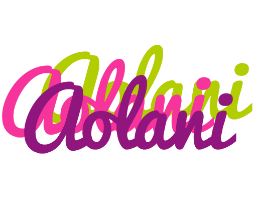 Aolani flowers logo