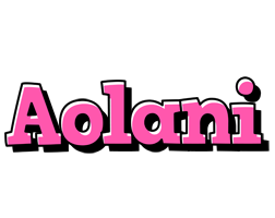 Aolani girlish logo