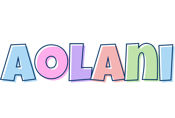 Aolani pastel logo