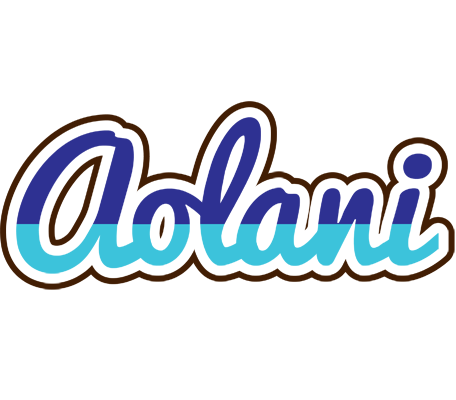 Aolani raining logo