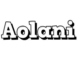 Aolani snowing logo