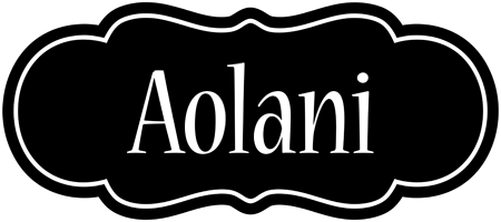 Aolani welcome logo