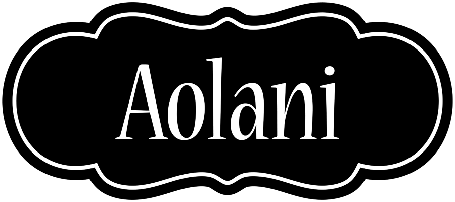 Aolani welcome logo