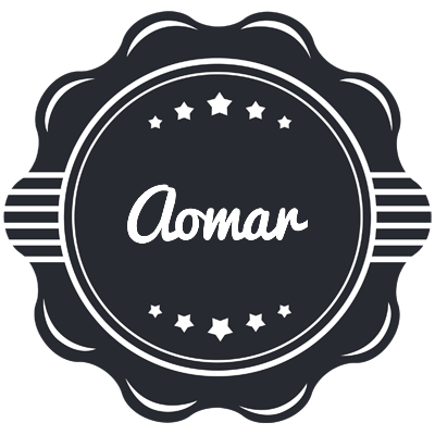 Aomar badge logo