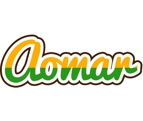 Aomar banana logo