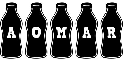 Aomar bottle logo