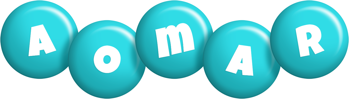 Aomar candy-azur logo