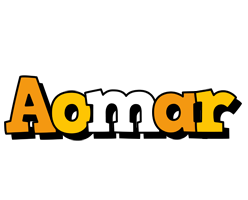 Aomar cartoon logo