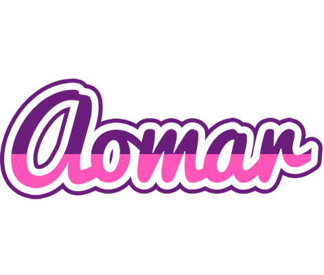 Aomar cheerful logo