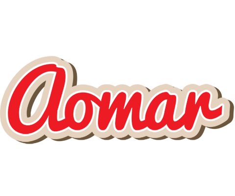 Aomar chocolate logo