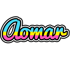 Aomar circus logo